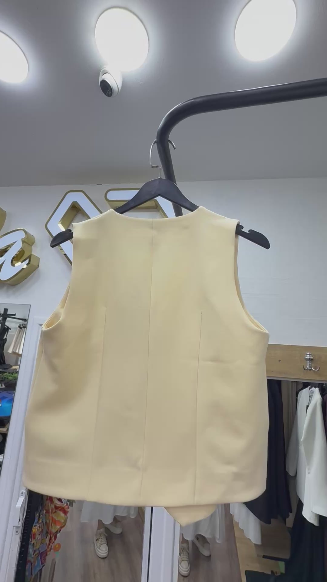 MNG Premium Butter Yellow Yelek
